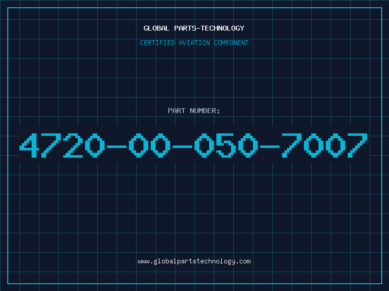 Aviation Part 4720-00-050-7007