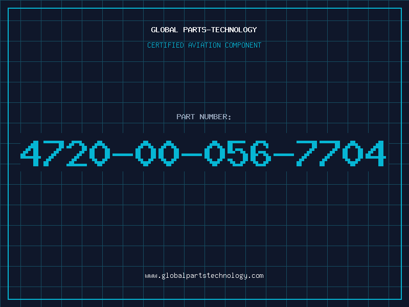 Aviation Part 4720-00-056-7704