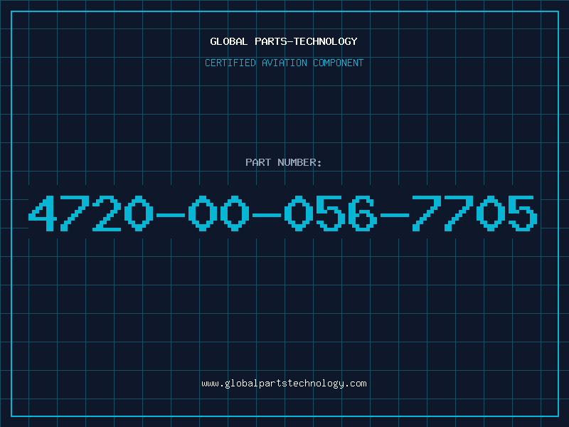 Aviation Part 4720-00-056-7705