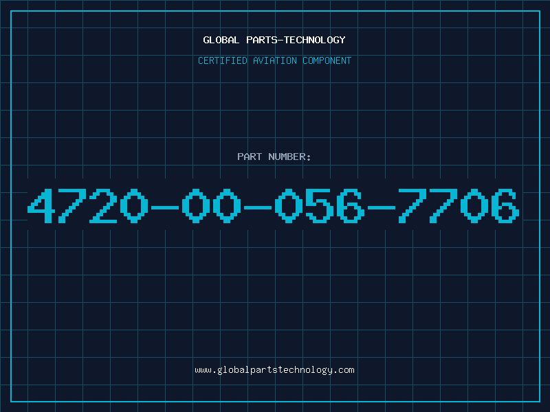 Aviation Part 4720-00-056-7706