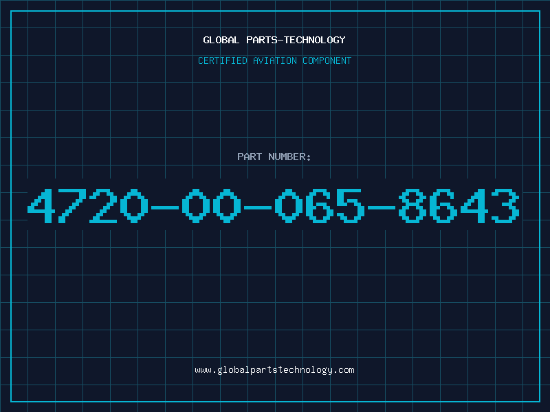 Aviation Part 4720-00-065-8643