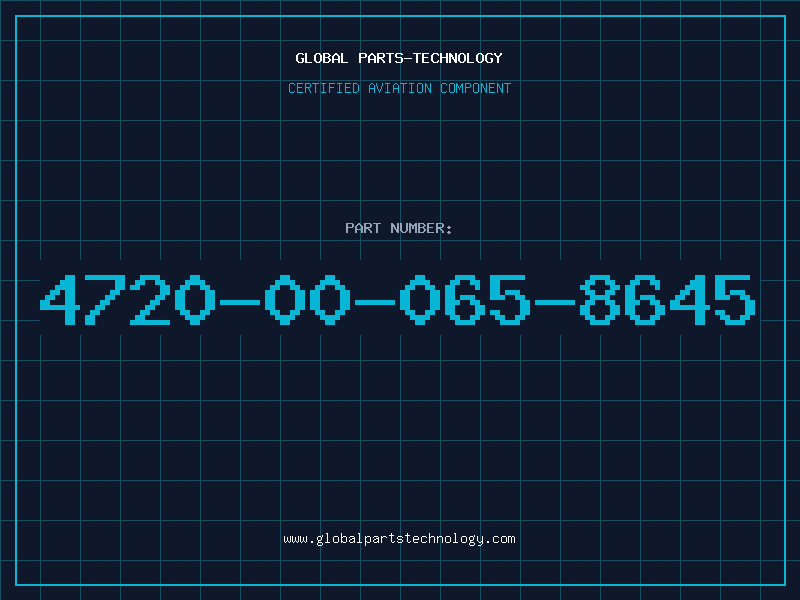 Aviation Part 4720-00-065-8645