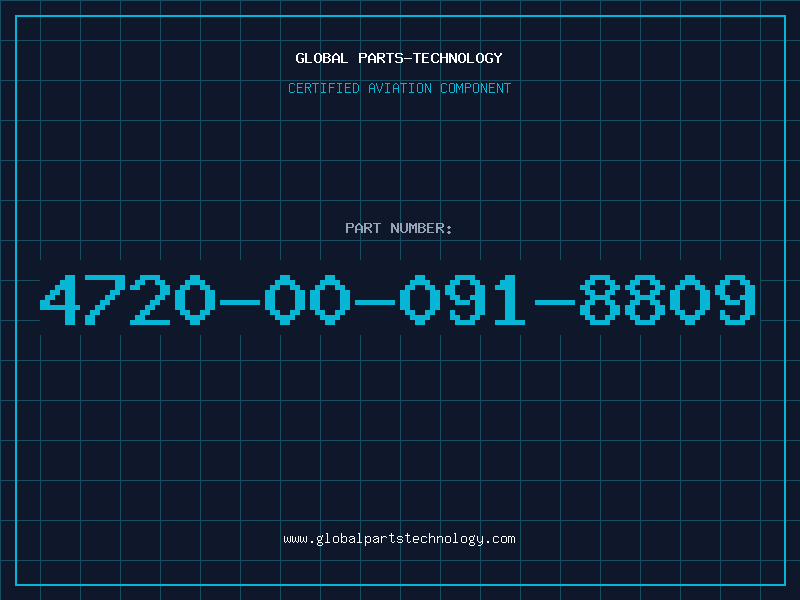 Aviation Part 4720-00-091-8809