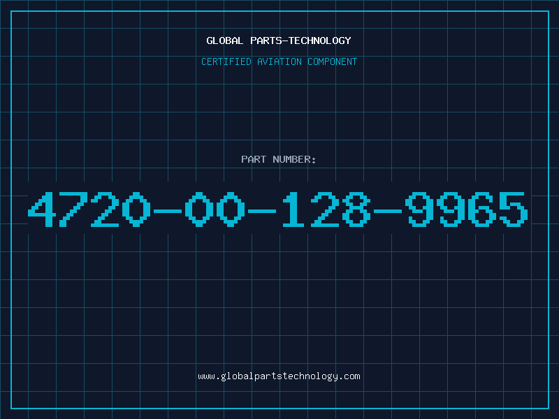 Aviation Part 4720-00-128-9965