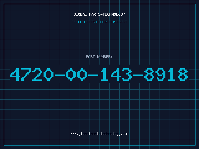 Aviation Part 4720-00-143-8918