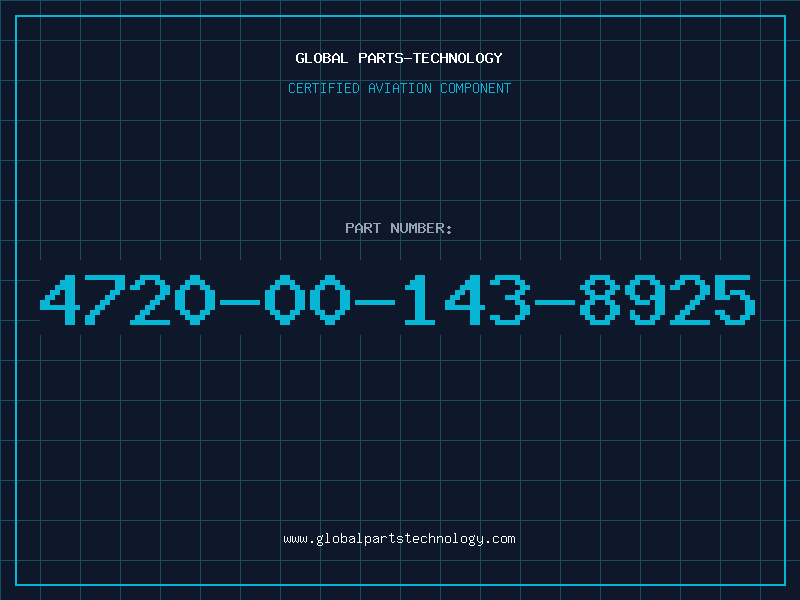 Aviation Part 4720-00-143-8925
