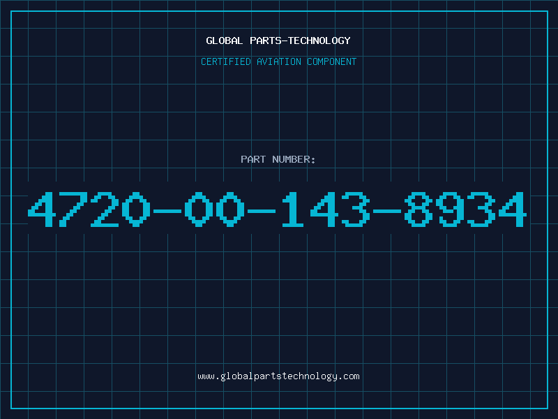 Aviation Part 4720-00-143-8934