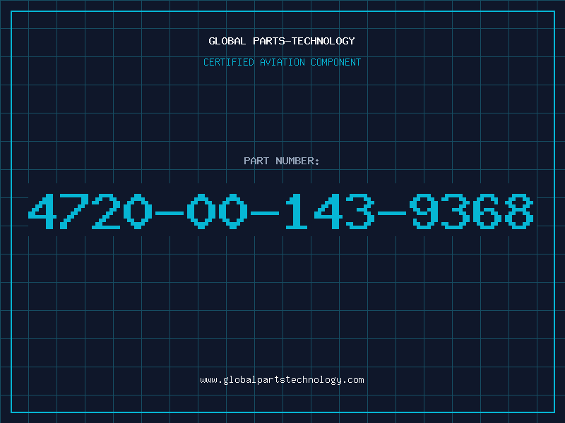 Aviation Part 4720-00-143-9368