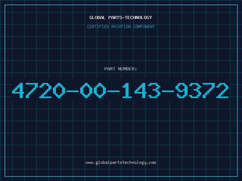 Aviation Part 4720-00-143-9372