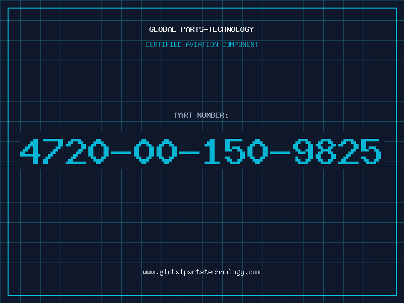 Aviation Part 4720-00-150-9825