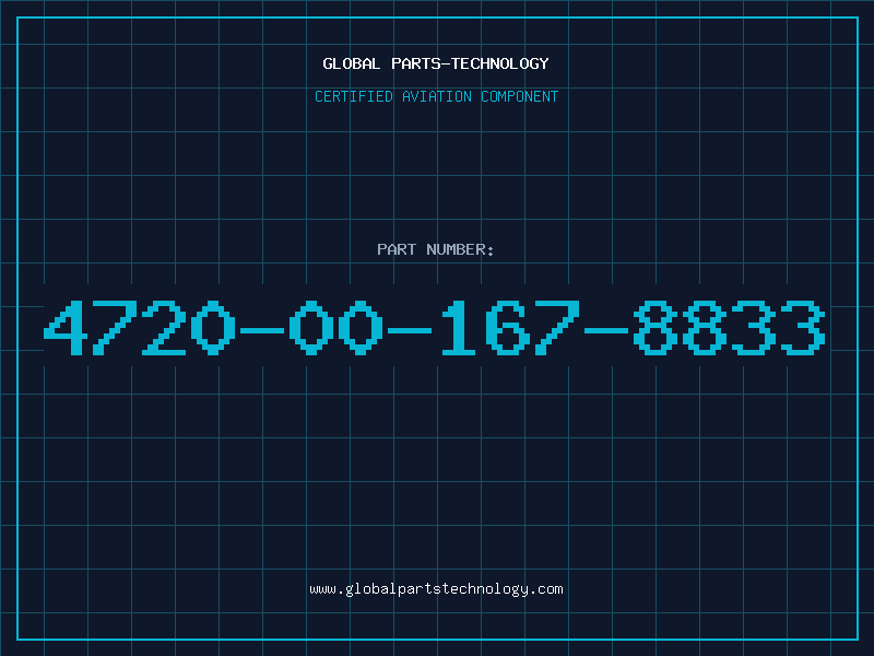 Aviation Part 4720-00-167-8833