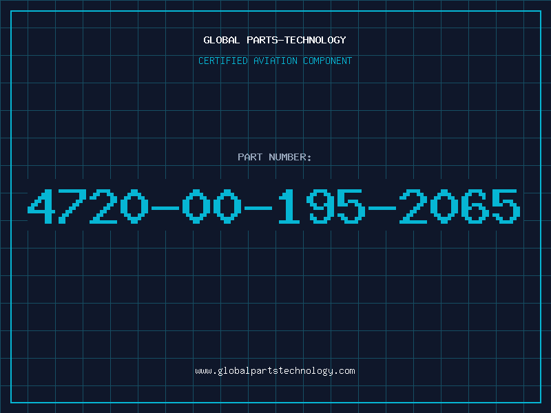 Aviation Part 4720-00-195-2065