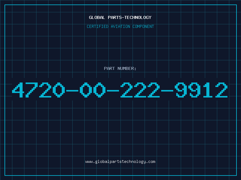 Aviation Part 4720-00-222-9912