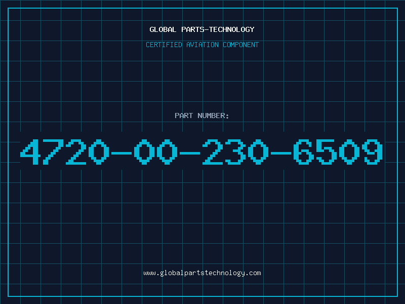 Aviation Part 4720-00-230-6509