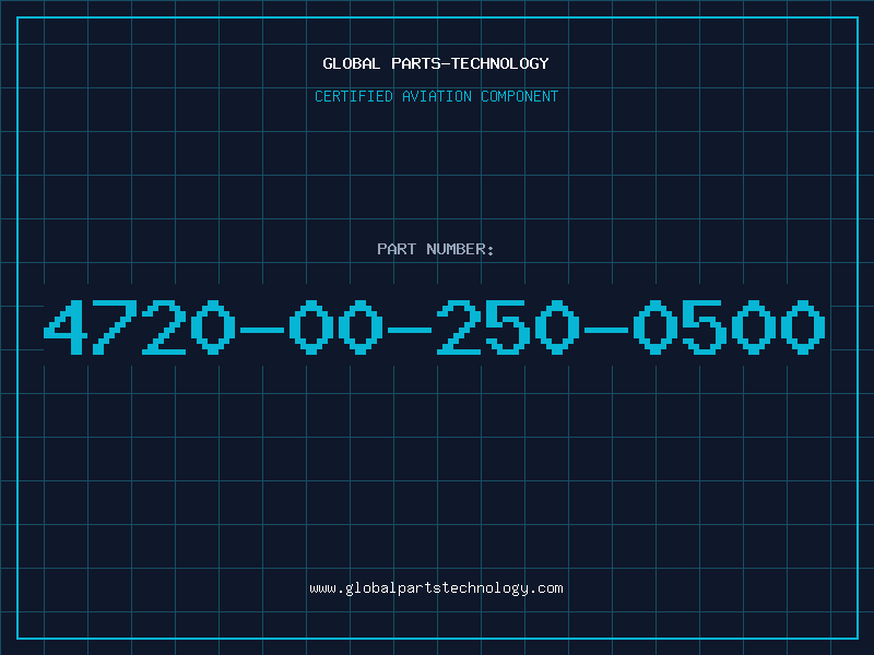 Aviation Part 4720-00-250-0500