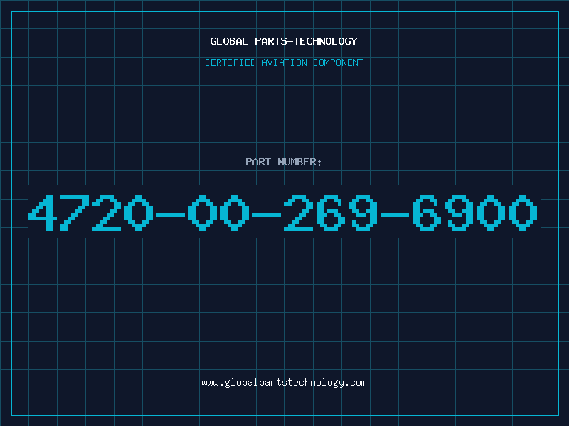 Aviation Part 4720-00-269-6900