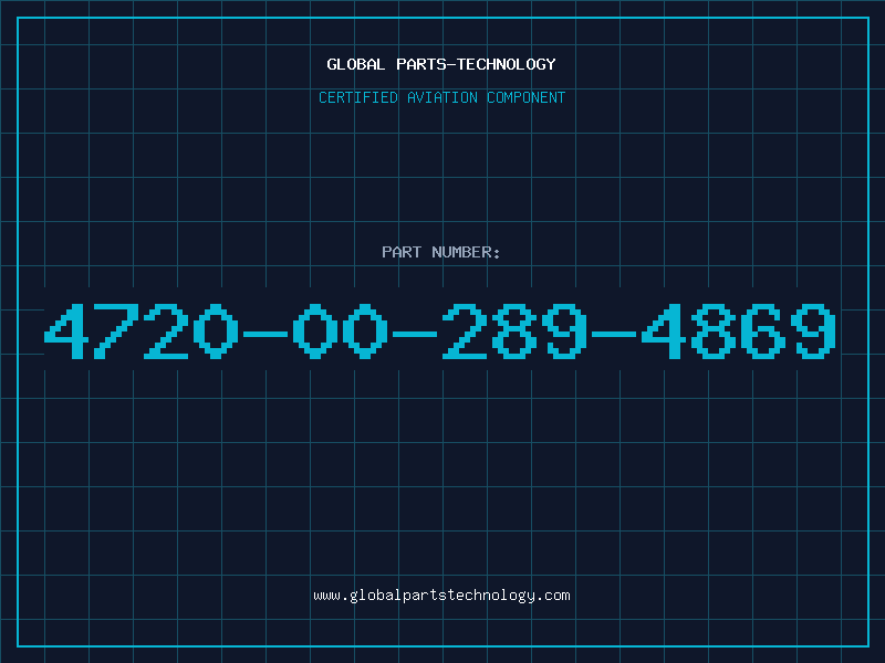 Aviation Part 4720-00-289-4869