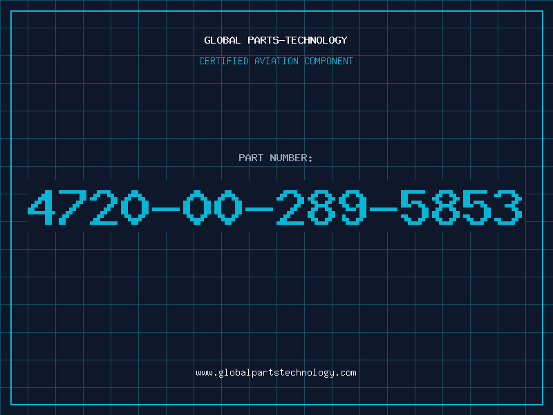 Aviation Part 4720-00-289-5853