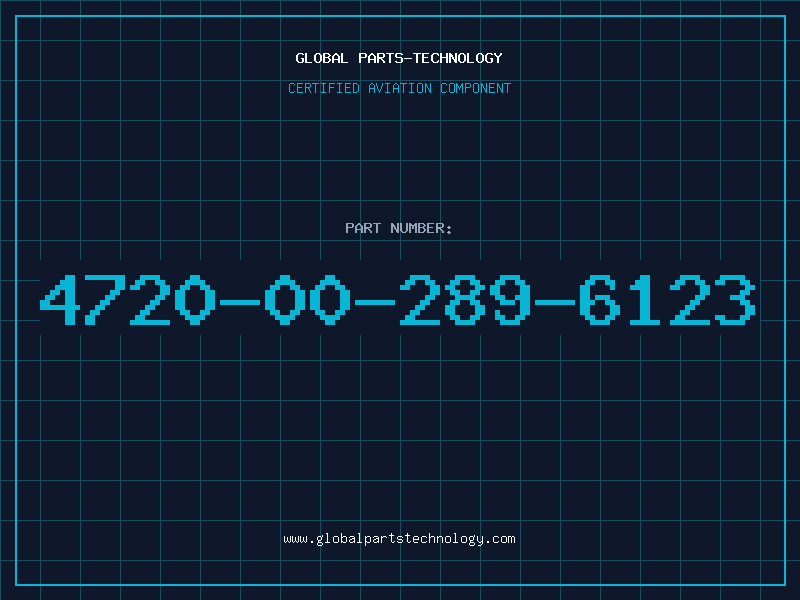 Aviation Part 4720-00-289-6123