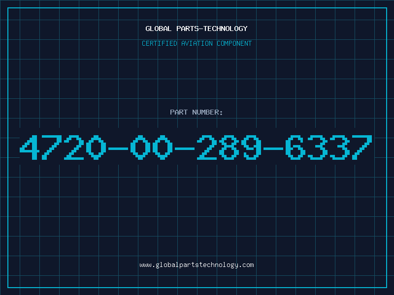 Aviation Part 4720-00-289-6337