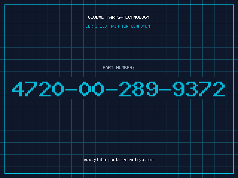 Aviation Part 4720-00-289-9372