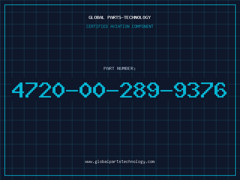Aviation Part 4720-00-289-9376