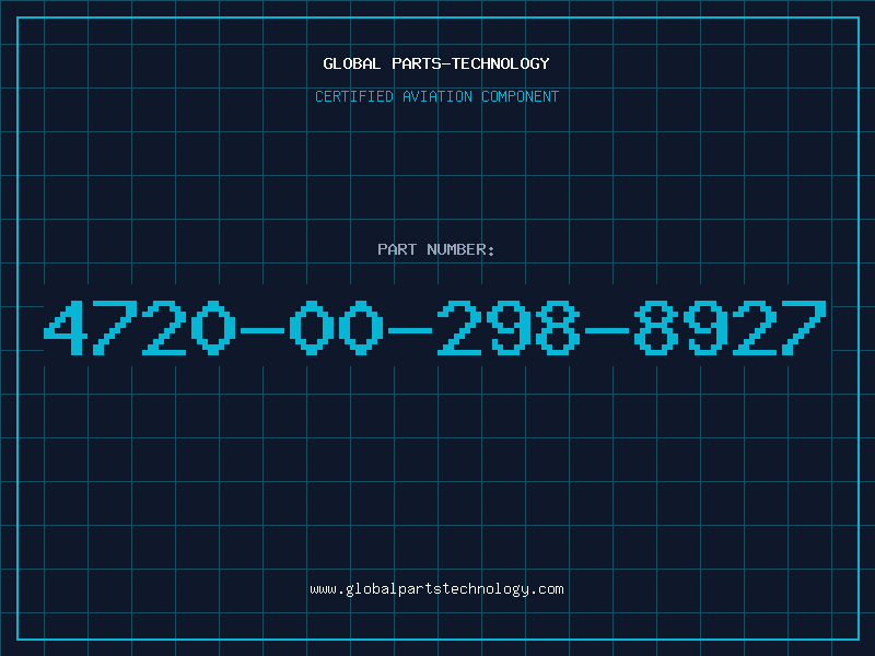 Aviation Part 4720-00-298-8927