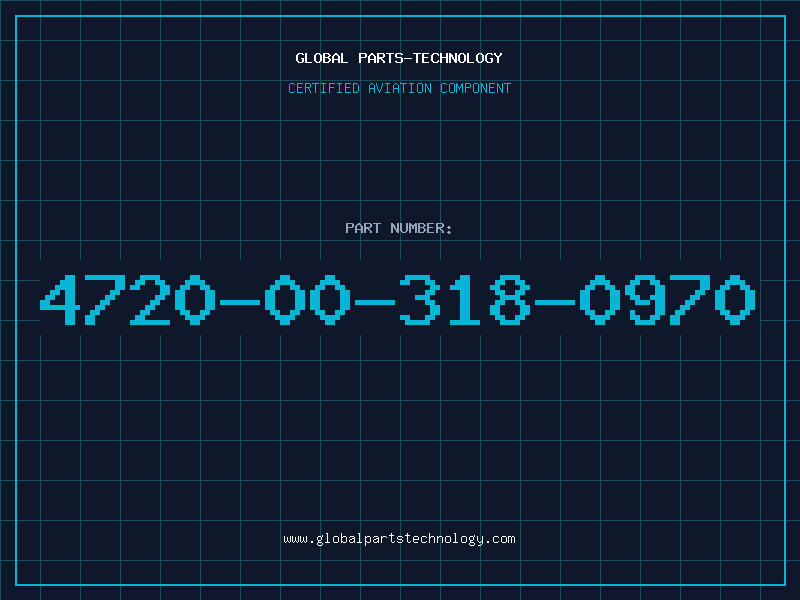 Aviation Part 4720-00-318-0970