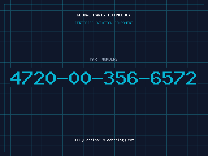 Aviation Part 4720-00-356-6572