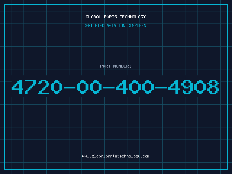 Aviation Part 4720-00-400-4908