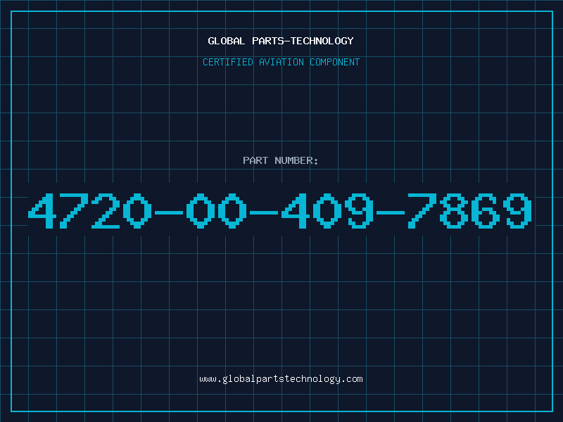 Aviation Part 4720-00-409-7869