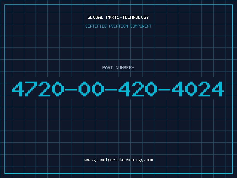 Aviation Part 4720-00-420-4024
