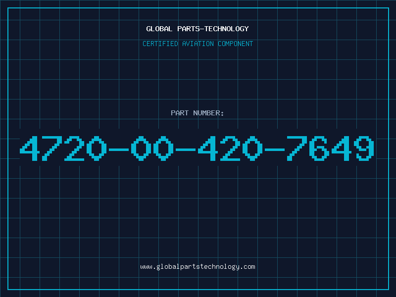 Aviation Part 4720-00-420-7649