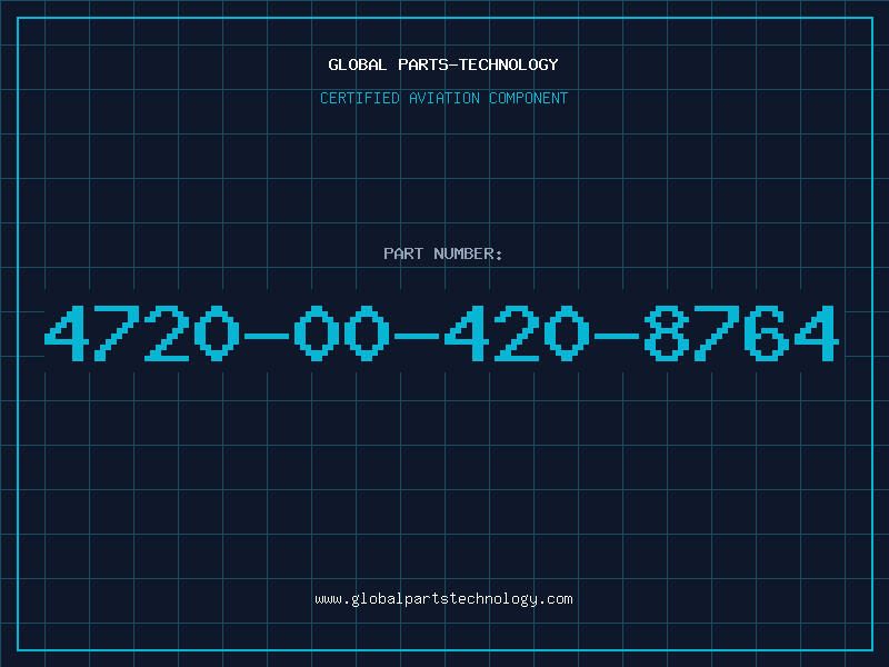 Aviation Part 4720-00-420-8764