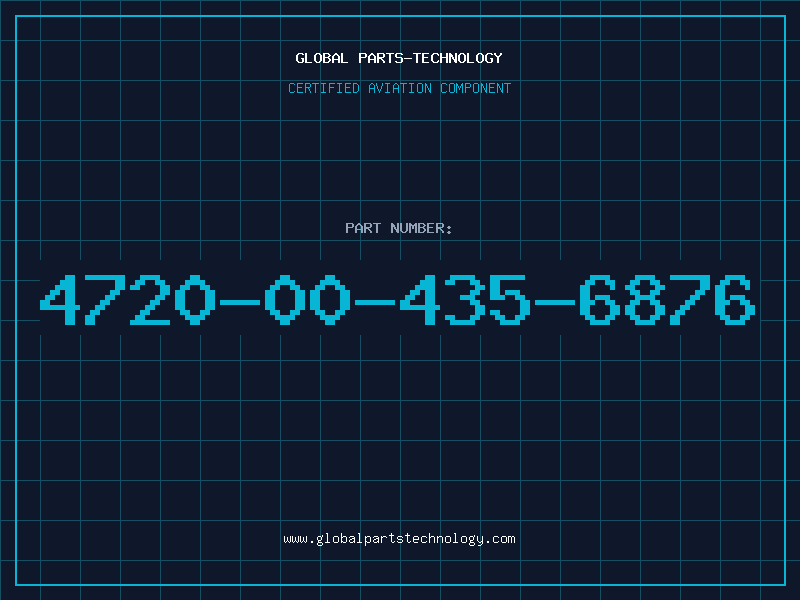 Aviation Part 4720-00-435-6876