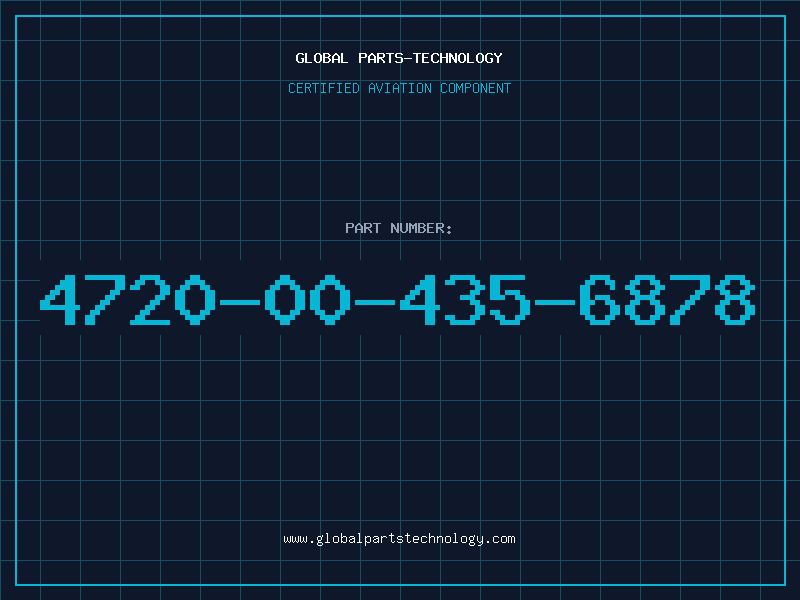 Aviation Part 4720-00-435-6878