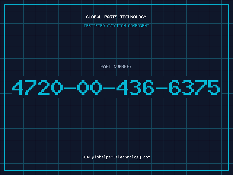 Aviation Part 4720-00-436-6375