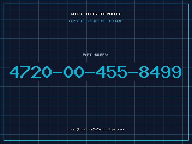 Aviation Part 4720-00-455-8499