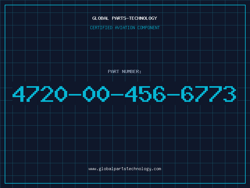 Aviation Part 4720-00-456-6773