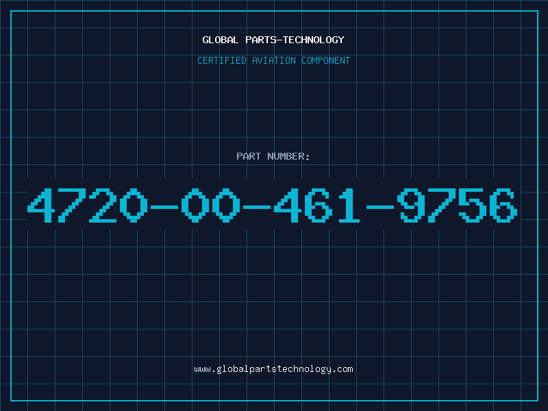 Aviation Part 4720-00-461-9756