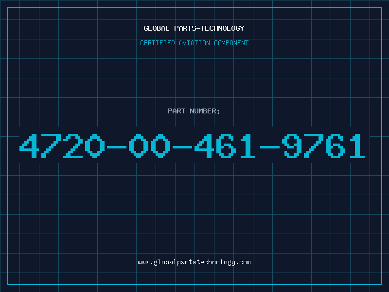 Aviation Part 4720-00-461-9761