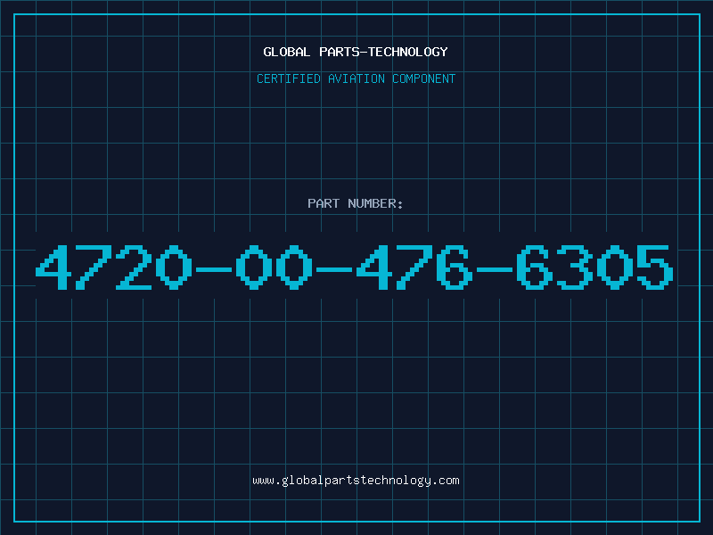 Aviation Part 4720-00-476-6305