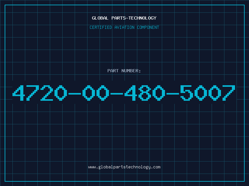 Aviation Part 4720-00-480-5007