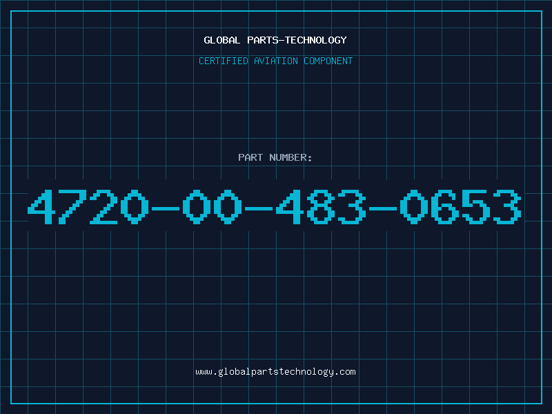 Aviation Part 4720-00-483-0653