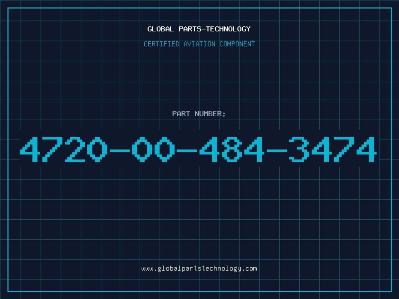 Aviation Part 4720-00-484-3474
