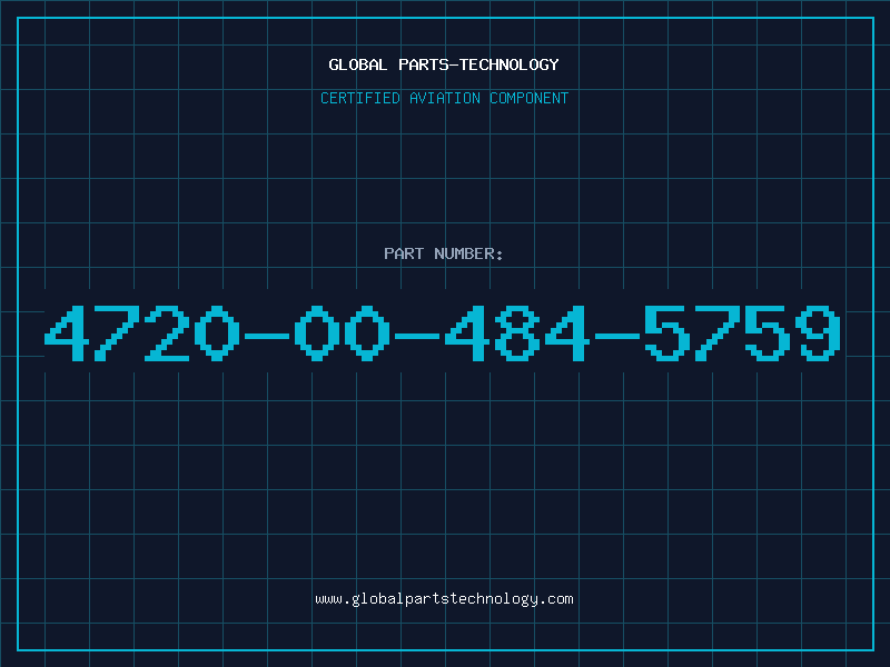 Aviation Part 4720-00-484-5759
