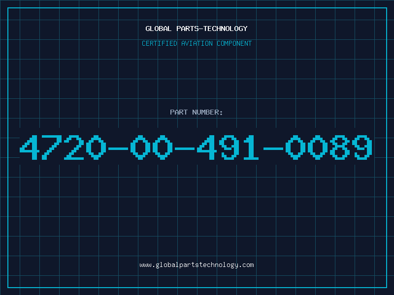Aviation Part 4720-00-491-0089