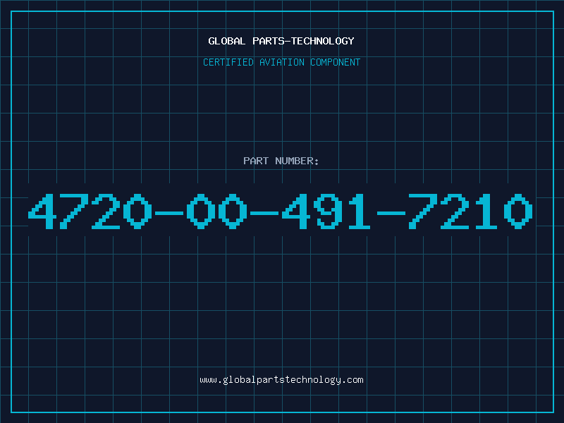 Aviation Part 4720-00-491-7210