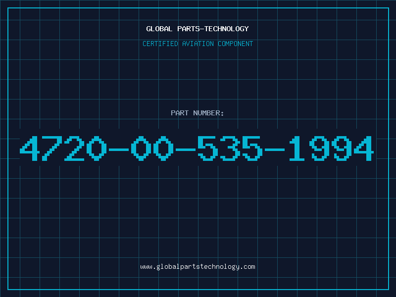 Aviation Part 4720-00-535-1994
