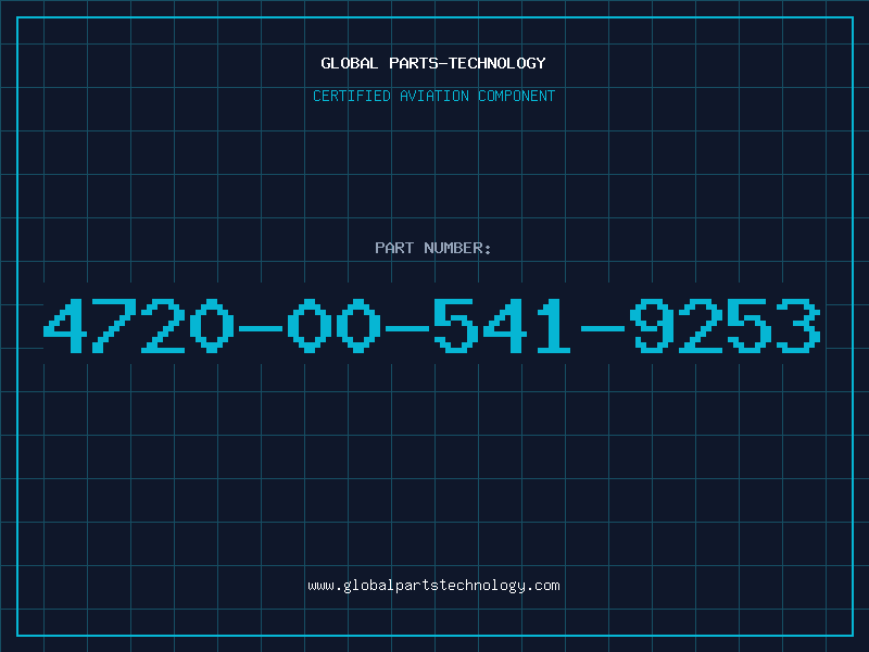 Aviation Part 4720-00-541-9253